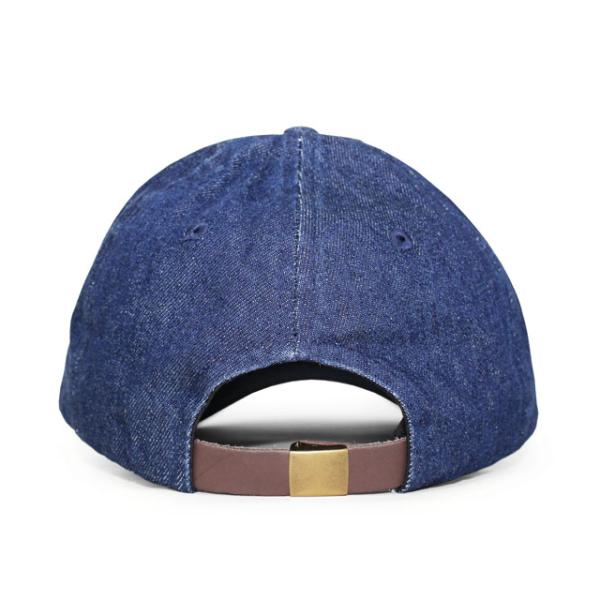 7ユニオン CALIF BENT STRAPBACK INDIGO DENIM 7ユニオン ストラップバック ロープロファイルキャップ LOW PROFILE DAD HAT