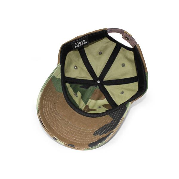 7ユニオン CALIF BENT STRAPBACK WOODLAND CAMO 7ユニオン ストラップバック ロープロファイルキャップ LOW PROFILE DAD HAT