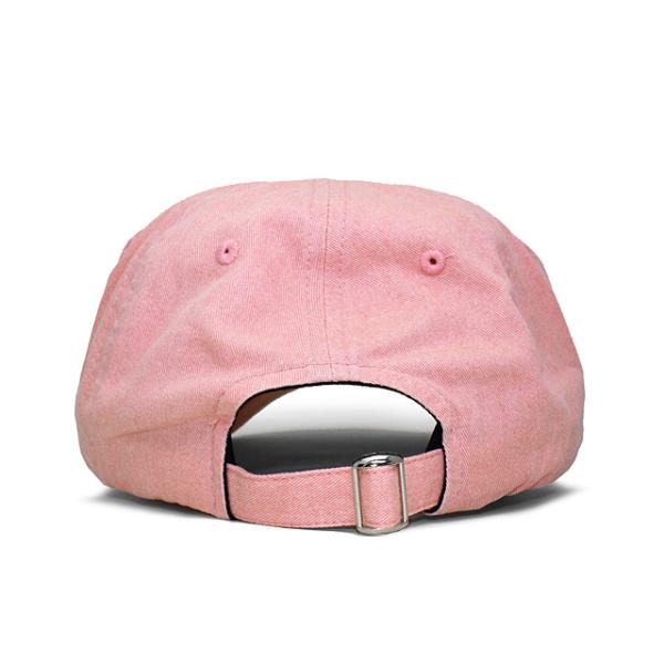 7ユニオン CHAOS BENT BRIM STRAPBACK WASHED PINK 7UNION ロープロファイルキャップ LOW PROFILE