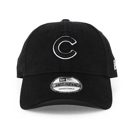 ニューエラ キャップ 9TWENTY シカゴ カブス  MLB CORE CLASSIC CAP BLACK  NEW ERA CHICAGO CUBS