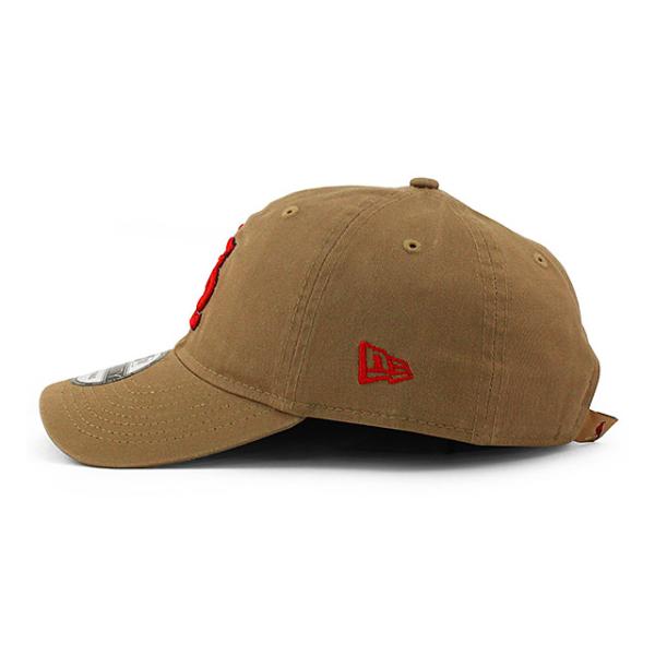 ニューエラ キャップ 9TWENTY セントルイス カージナルス MLB CORE CLASSIC STRAPBACK CAP KHAKI