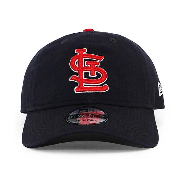 ニューエラ キャップ 9TWENTY セントルイス カージナルス MLB CORE CLASSIC STRAPBACK CAP NAVY