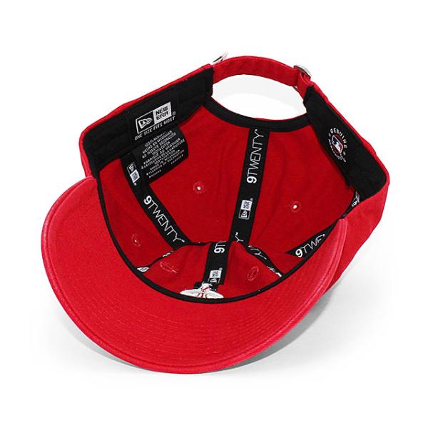 ニューエラ キャップ 9TWENTY ロサンゼルス エンゼルス MLB CORE CLASSIC STRAPBACK CAP RED