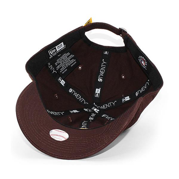 ニューエラ キャップ 9TWENTY サンディエゴ パドレス MLB CORE CLASSIC CAP BROWN