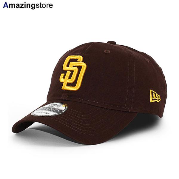 ニューエラ キャップ 9TWENTY サンディエゴ パドレス MLB CORE CLASSIC CAP BROWN