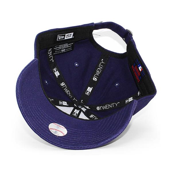 ニューエラ キャップ 9TWENTY ミルウォーキー ブルワーズ MLB CORE CLASSIC STRAPBACK CAP NAVY