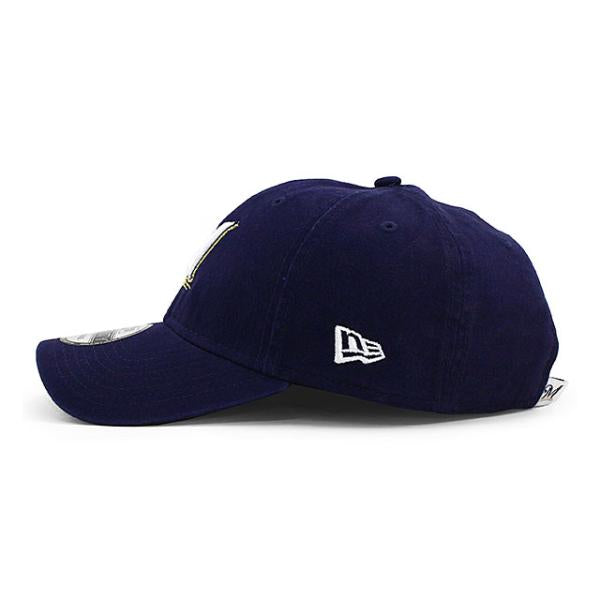 ニューエラ キャップ 9TWENTY ミルウォーキー ブルワーズ MLB CORE CLASSIC STRAPBACK CAP NAVY