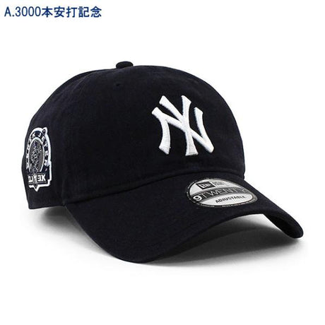 ニューエラ キャップ 9TWENTY ニューヨーク ヤンキース MLB DEREK JETER HALL OF FAME SIDE PATCH ADJUSTABLE CAP NAVY