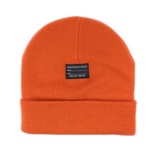 4色展開 アカプルコ ゴールド ニットキャップビーニー TEAM AG BEANIE (LONG BODY) ACAPULCO GOLD