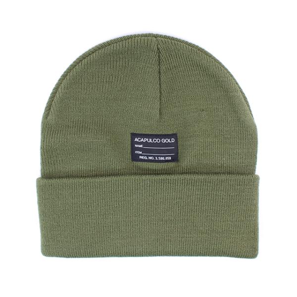 4色展開 アカプルコ ゴールド ニットキャップビーニー TEAM AG BEANIE (LONG BODY) ACAPULCO GOLD