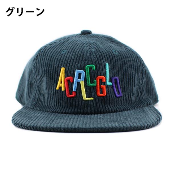 4色展開 アカプルコ ゴールド CORDUROY 6 PANEL CAP ACAPULCO GOLD