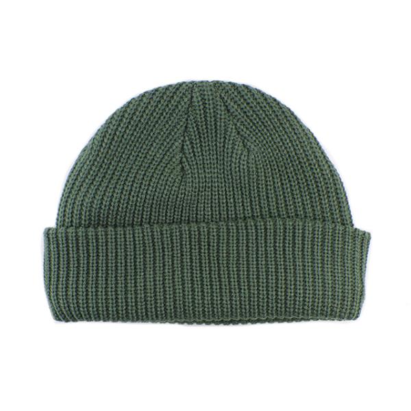 4色展開 アカプルコ ゴールド ニットキャップビーニー FISHERMAN CABLE BEANIE (SHORT BODY) ACAPULCO GOLD
