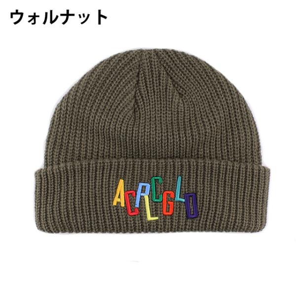 4色展開 アカプルコ ゴールド ニットキャップビーニー FISHERMAN CABLE BEANIE (SHORT BODY) ACAPULCO GOLD