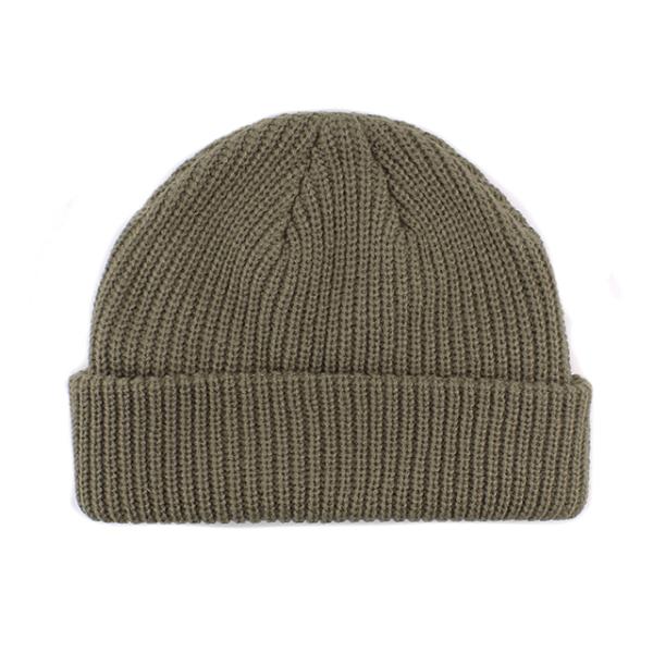 4色展開 アカプルコ ゴールド ニットキャップビーニー FISHERMAN CABLE BEANIE (SHORT BODY) ACAPULCO GOLD