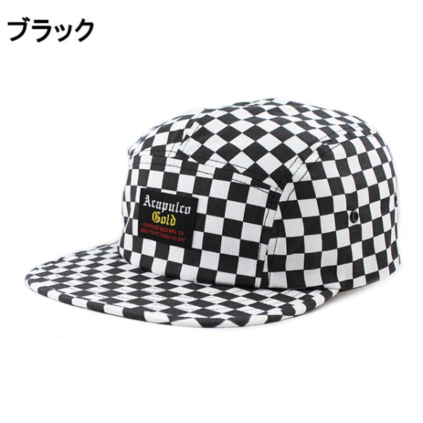 アカプルコ ゴールド キャンプキャップ 【CHECKERBOARD CAMP CAP】 ACAPULCO GOLD