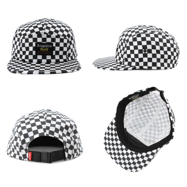 アカプルコ ゴールド キャンプキャップ 【CHECKERBOARD CAMP CAP】 ACAPULCO GOLD
