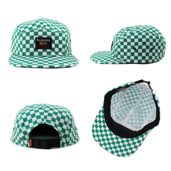 アカプルコ ゴールド キャンプキャップ 【CHECKERBOARD CAMP CAP】 ACAPULCO GOLD