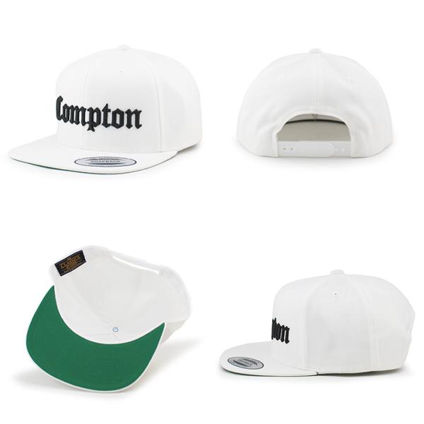 6色展開 コンプトン スナップバック キャップ OLD ENGLISH SNAPBACK CAP