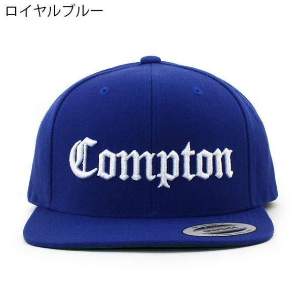 6色展開 コンプトン スナップバック キャップ OLD ENGLISH SNAPBACK CAP