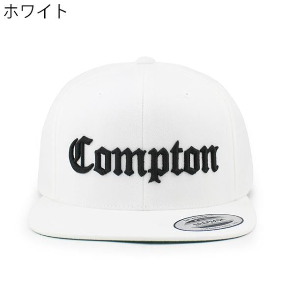 6色展開 コンプトン スナップバック キャップ OLD ENGLISH SNAPBACK CAP