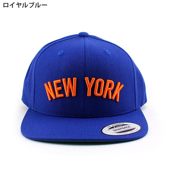 4色展開 ニューヨーク NEW YORK ARCH LOGO SNAPBACK CAP ユーポン フレックスフィット YUPOONG FLEXFIT