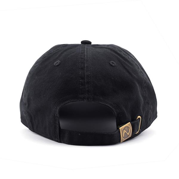ニューハッタン キャップ ストラップバック コンプトン OLD ENGLISH STRAPBACK CAP BLACK WHITE