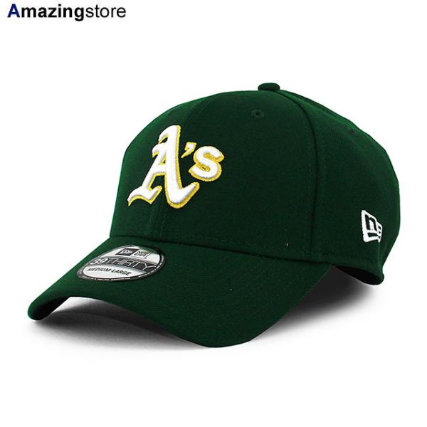 ニューエラ キャップ 39THIRTY オークランド アスレチックス MLB TEAM CLASSIC FLEX FIT CAP DK GREEN