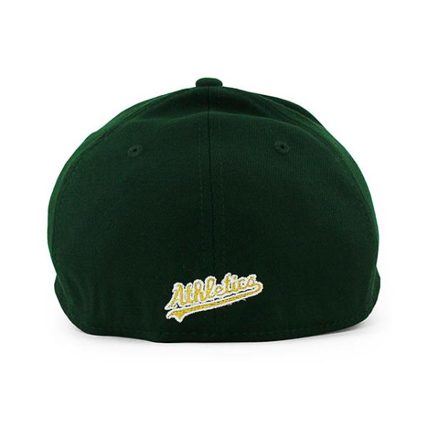 ニューエラ キャップ 39THIRTY オークランド アスレチックス MLB TEAM CLASSIC FLEX FIT CAP DK GREEN