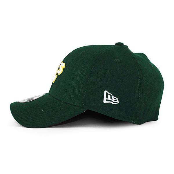 ニューエラ キャップ 39THIRTY オークランド アスレチックス MLB TEAM CLASSIC FLEX FIT CAP DK GREEN