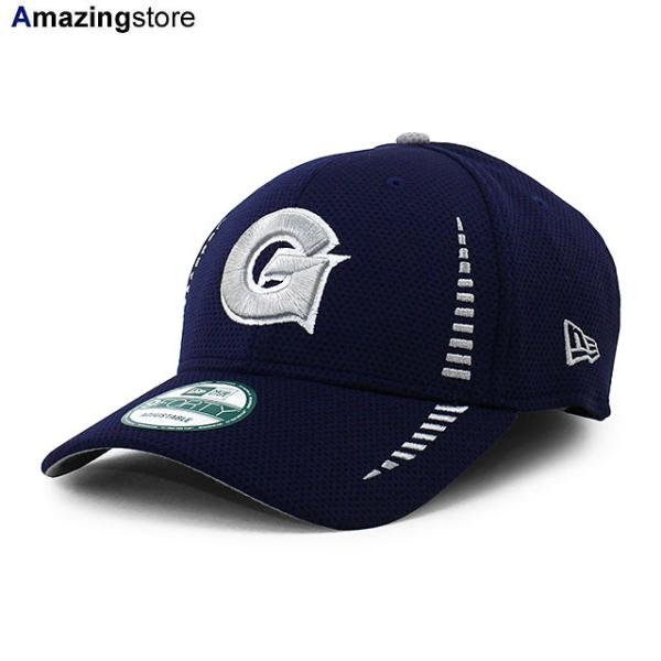 ニューエラ キャップ 9FORTY ジョージタウン ホヤス NCAA SPEED TECH ADJUSTABLE CAP NAVY