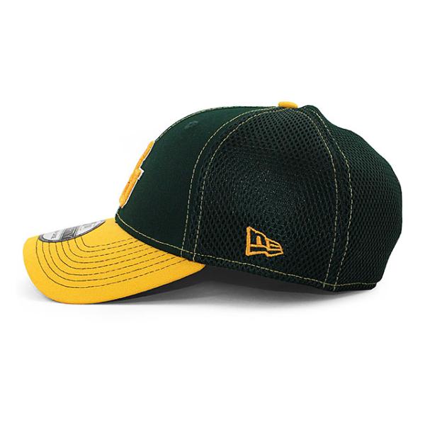 ニューエラ キャップ 39THIRTY ベイラー ベアーズ NCAA 2-TONE NEO FLEX FIT CAP GREEN