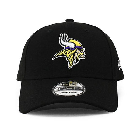 ニューエラ キャップ 9FORTY ミネソタ バイキングス NFL THE LEAGUE ADJUSTABLE CAP BLACK