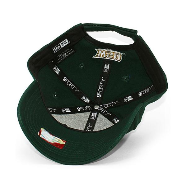 ニューエラ キャップ 9FORTY ライトステート レイダーズ NCAA THE LEAGUE ADJUSTABLE CAP GREEN