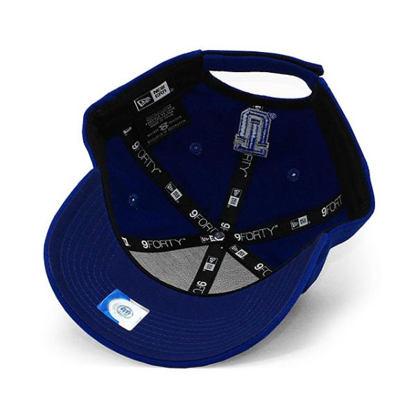 ニューエラ キャップ 9FORTY タルサ ゴールデンハリケーン NCAA THE LEAGUE ADJUSTABLE CAP BLUE