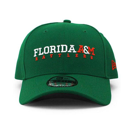ニューエラ キャップ 9FORTY フロリダ A&M ラトラーズ NCAA THE LEAGUE ADJUSTABLE CAP GREEN