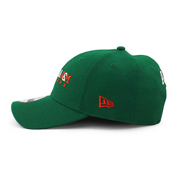 ニューエラ キャップ 9FORTY フロリダ A&M ラトラーズ NCAA THE LEAGUE ADJUSTABLE CAP GREEN