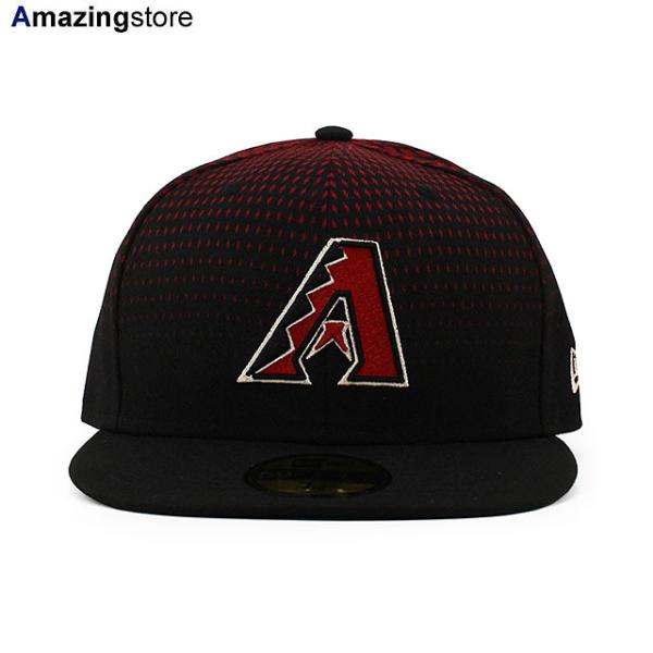 ニューエラ キャップ 59FIFTY アリゾナ ダイヤモンドバックス MLB 2017 ON FIELD AUTHENTIC GAME FITTED CAP BLACK