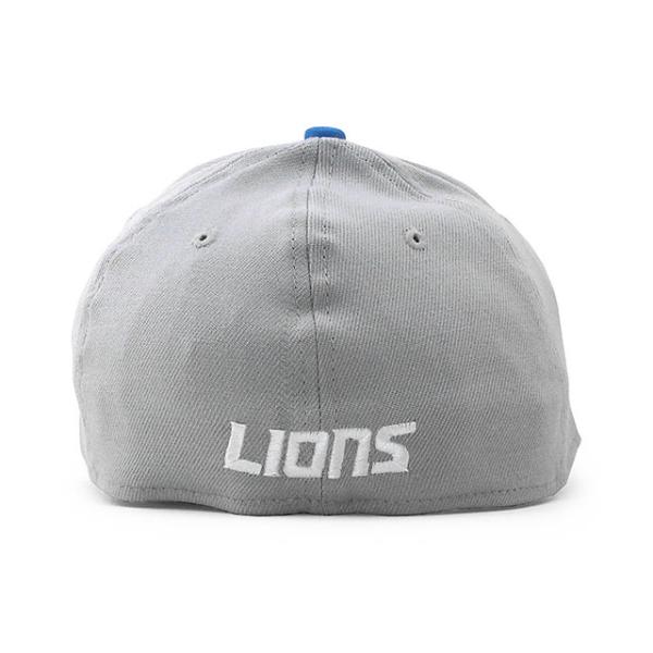 ニューエラ キャップ 39THIRTY デトロイト ライオンズ NFL TEAM CLASSIC FLEX FIT CAP GREY LIGHT BLUE NEW ERA DETROIT LIONS