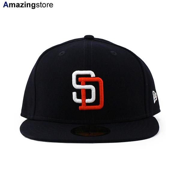 ニューエラ キャップ 59FIFTY サンディエゴ パドレス MLB 1991 COOPERSTOWN WOOL FITTED CAP NAVY