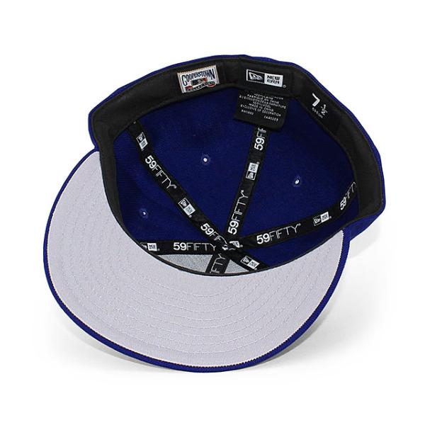 ニューエラ キャップ 59FIFTY ロサンゼルス ドジャース MLB 1958 COOPERSTOWN WOOL FITTED CAP BLUE