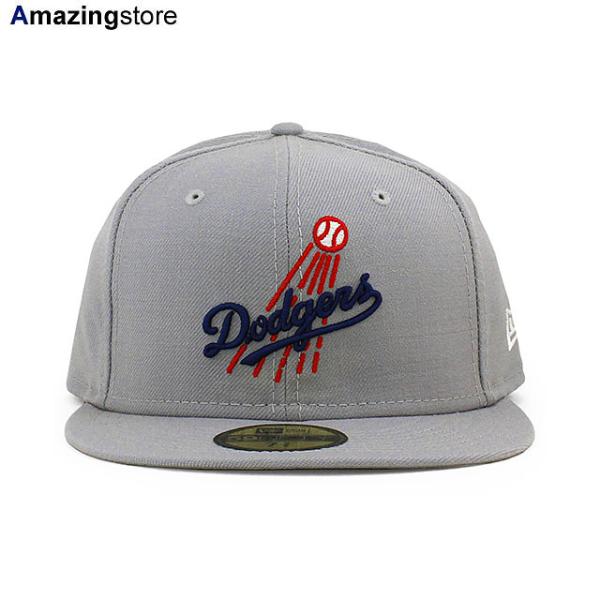 ニューエラ キャップ 59FIFTY ロサンゼルス ドジャース MLB 1958 COOPERSTOWN FITTED CAP GREY