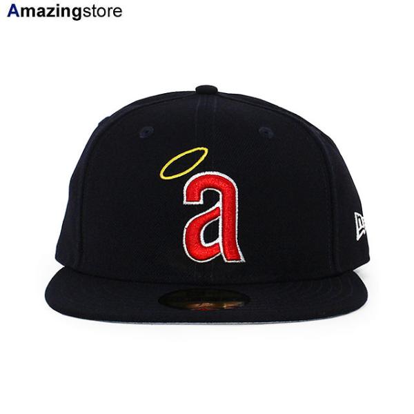 ニューエラ キャップ 59FIFTY カリフォルニア エンゼルス MLB 1971 COOPERSTOWN FITTED CAP NAVY