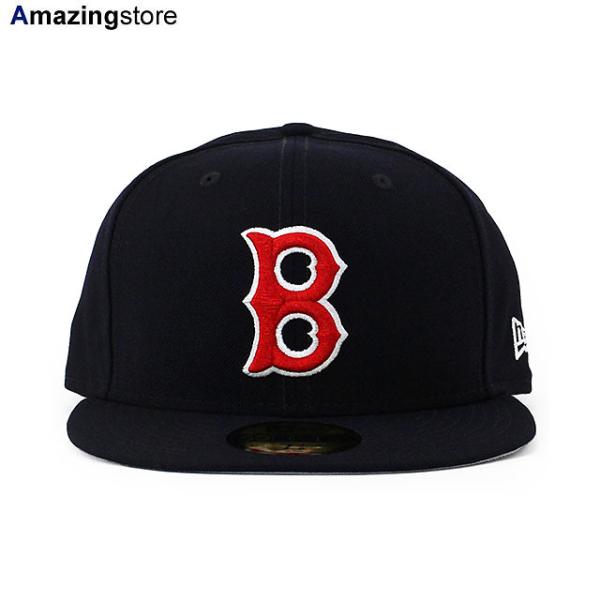 ニューエラ キャップ 59FIFTY ボストン レッドソックス MLB 1946 COOPERSTOWN FITTED CAP NAVY