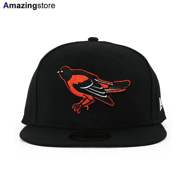 ニューエラ キャップ 59FIFTY ボルチモア オリオールズ MLB 1989 COOPERSTOWN WOOL FITTED CAP BLACK