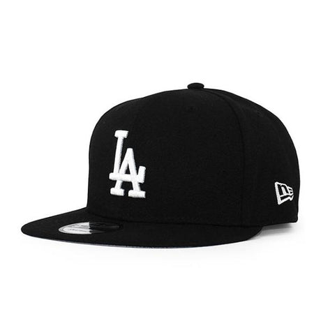 ニューエラ キャップ 9FIFTY スナップバック ロサンゼルス ドジャース MLB TEAM BASIC SNAPBACK CAP BLACK WHITE