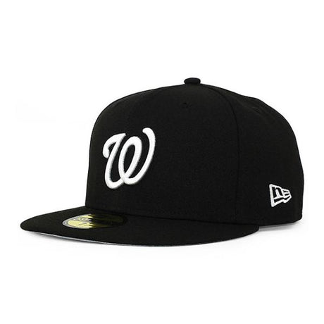 ニューエラ キャップ 59FIFTY ワシントン ナショナルズ MLB TEAM BASIC FITTED CAP BLACK