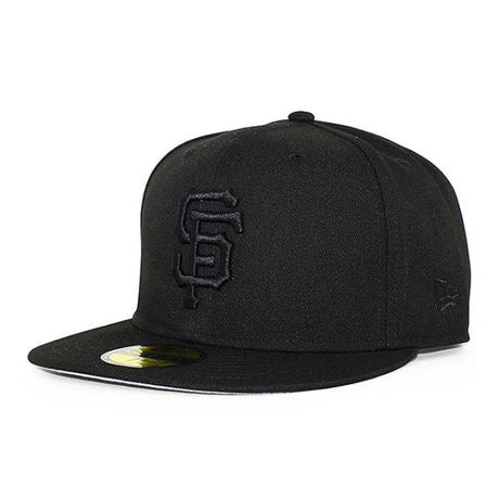 ニューエラ キャップ 59FIFTY サンフランシスコ ジャイアンツ MLB BLACKOUT FITTED CAP