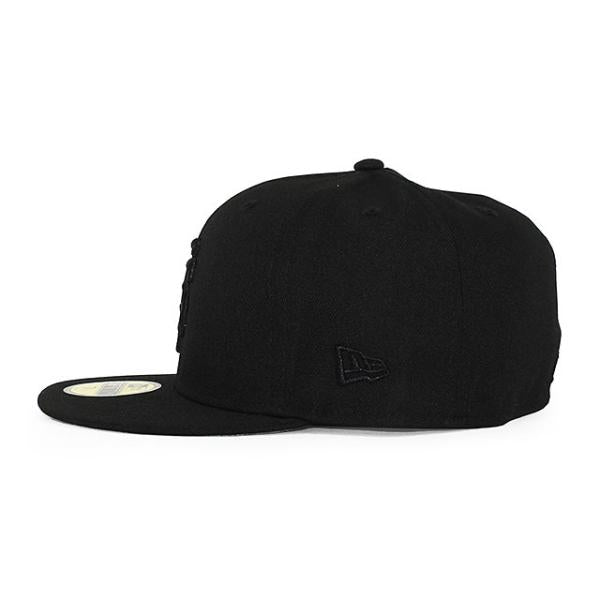 ニューエラ キャップ 59FIFTY サンフランシスコ ジャイアンツ MLB BLACKOUT FITTED CAP