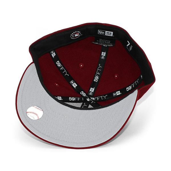 ニューエラ キャップ 59FIFTY ロサンゼルス ドジャース MLB TEAM BASIC FITTED CAP CARDINAL