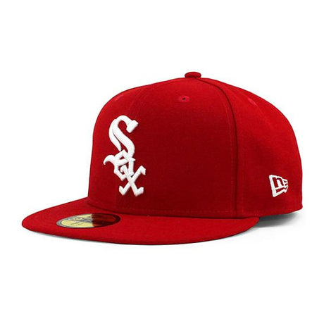 ニューエラ キャップ 59FIFTY シカゴ ホワイトソックス MLB TEAM BASIC FITTED CAP RED